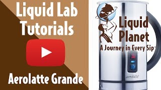 Liquid Lab  Aerolatte Grande Milk Frother [upl. by Bunder254]