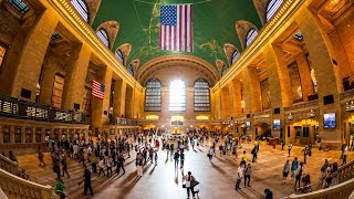 Walking Tour of Grand Central Terminal — New York City 【4K】🇺🇸 [upl. by Berkeley]