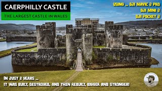 Caerphilly Castle  The Largest in Wales 2nd in Britain [upl. by Jareen]