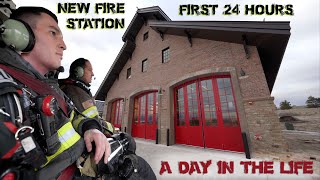 First 24 Hours in a New Fire Station  A Day in the Life [upl. by Orazal833]