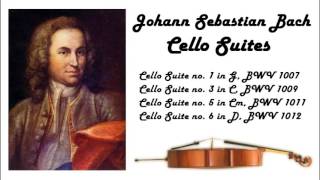 Johann Sebastian Bach  Cello suites in 432 Hz great for reading or studying [upl. by Eissirk828]