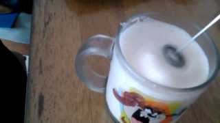 Aerolatte Review Frothing Cold Milk In Under 1 Minute [upl. by Garrick]